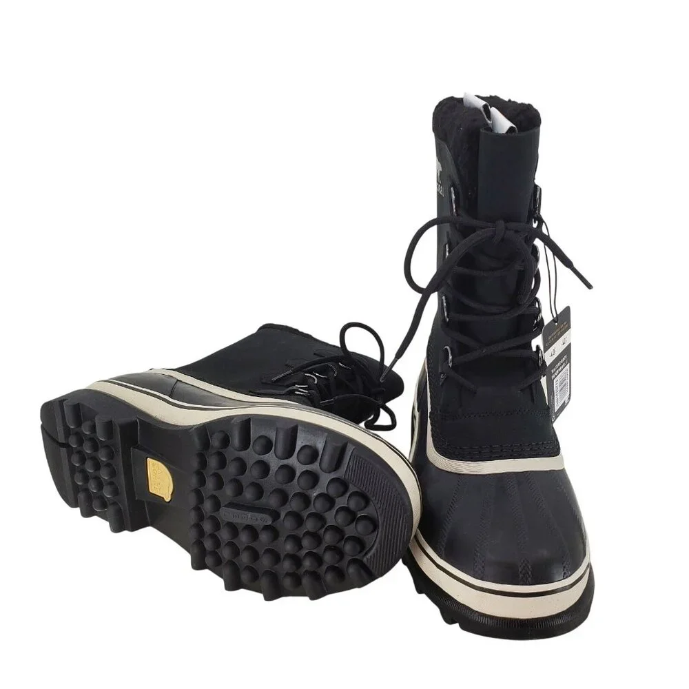 SOREL Men's 8 Caribou Winter Snow Boots Outdoor Waterproof Duck Shoes leather